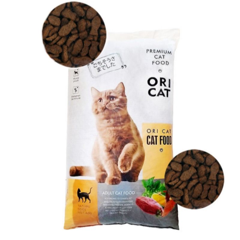 ORI CAT 20KG KIBLE IKAN / MAKANAN KUCING CAT FOOD