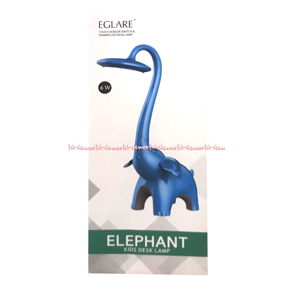 Eglare Elephant Kids Desk Lamp Lampu Meja Tidur Gajah Unik