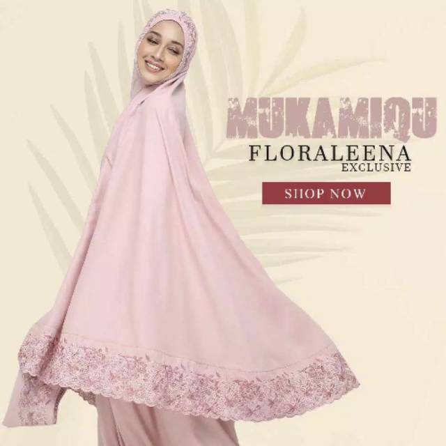 MUKENA KHADIJAH BORDIR