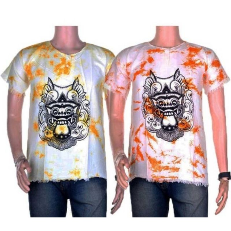 KAOS BARONG YANTREN TIEDIE BEST SELLER BAJU PANTAI KHAS BALI