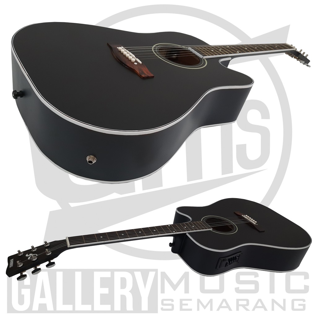 Gitar Akustik Elektrik Custom Standart Paket Super Komplit