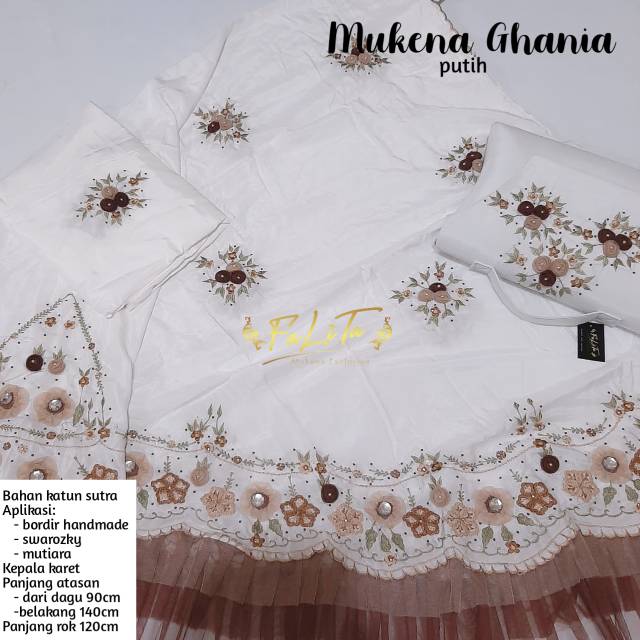Mukena premium ghania