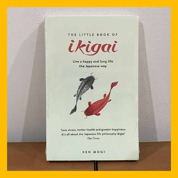 Buku Import The Little Book of Ikigai by Ken Mogi (Original Paperback)