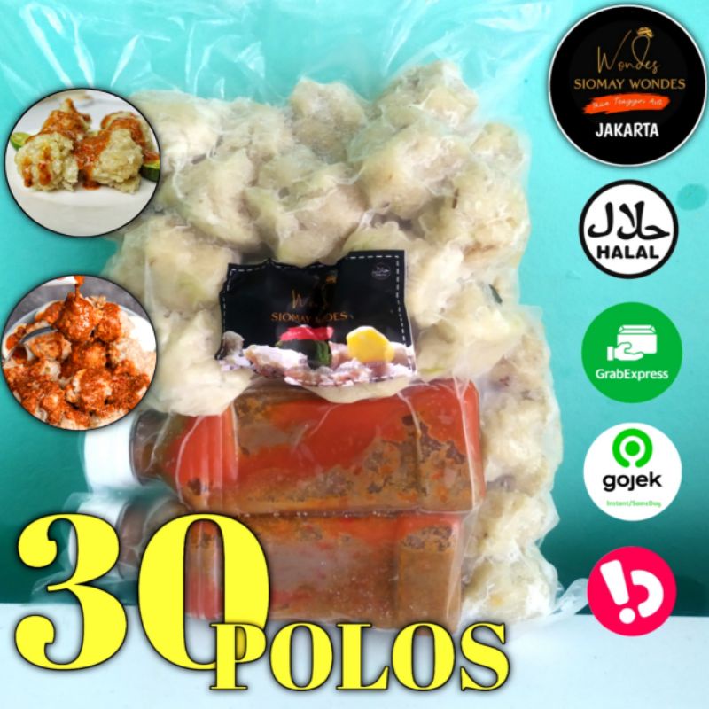

SIOMAY WONDES SIOMAY PREMIUM ISI 30 POLOS SIOMAY IKAN TENGGIRI ASLI HALAL FROZEN