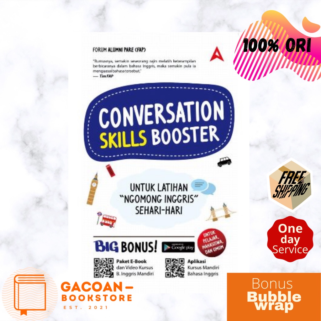 English Skill Booster Vocabulary, Conversation, Grammar - Conversation