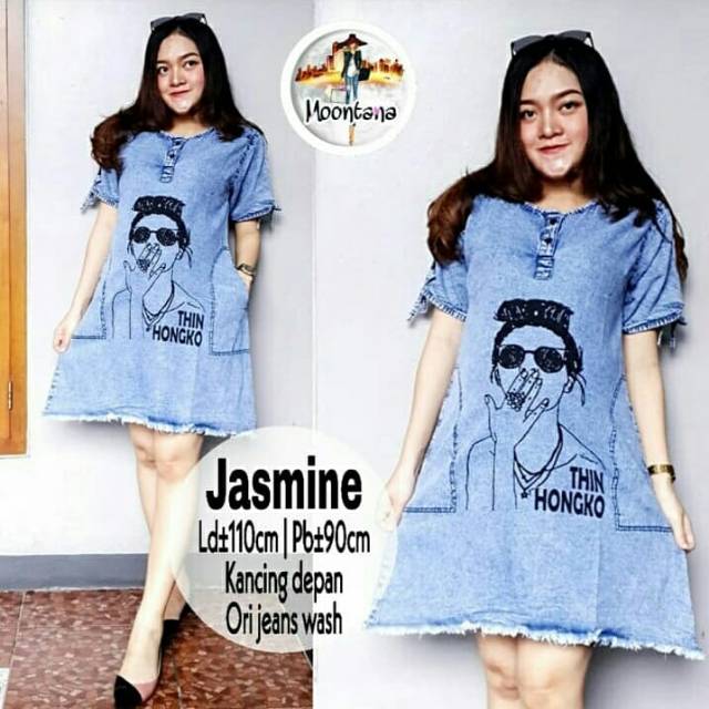 Tunik jeans sabrina SNOW //JF684