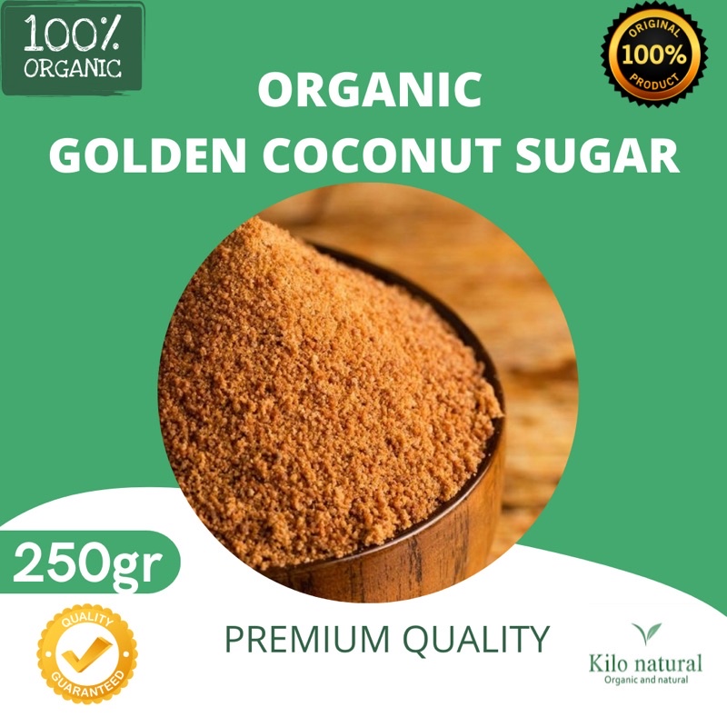 

Organic Golden Coconut Sugar 250Gr / Gula Kelapa Organik 250gr (Golden)