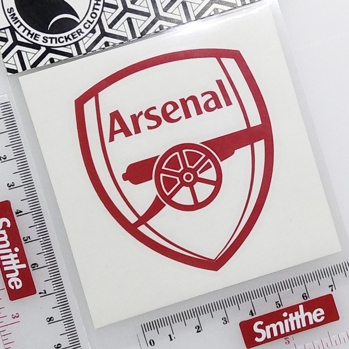 Stiker Arsenal Logo Cutting Sticker Aksesoris untuk Mobil Motor