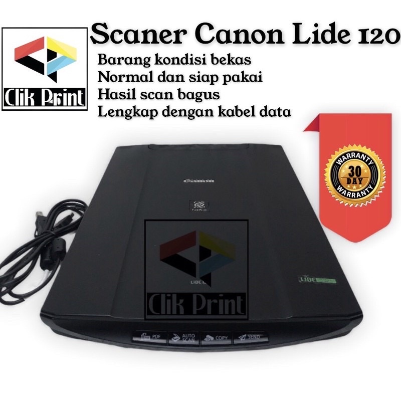 Scaner canon lide 120 Bekas