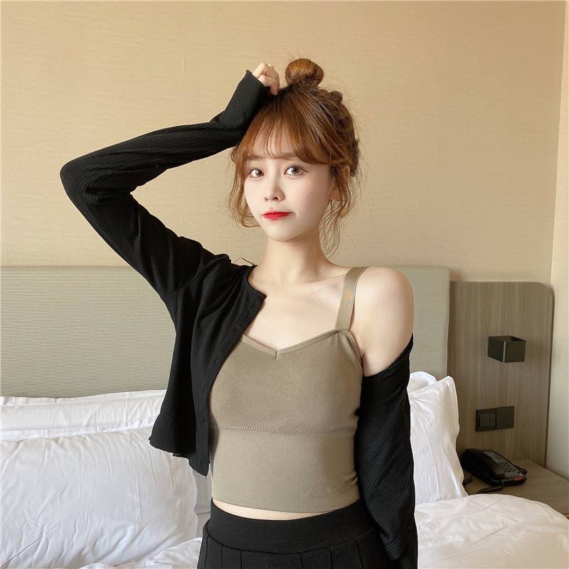 LF - Bra Tanktop Korean Tanktop Bra / Beha Pakaian Dalam Wanita import Bra43