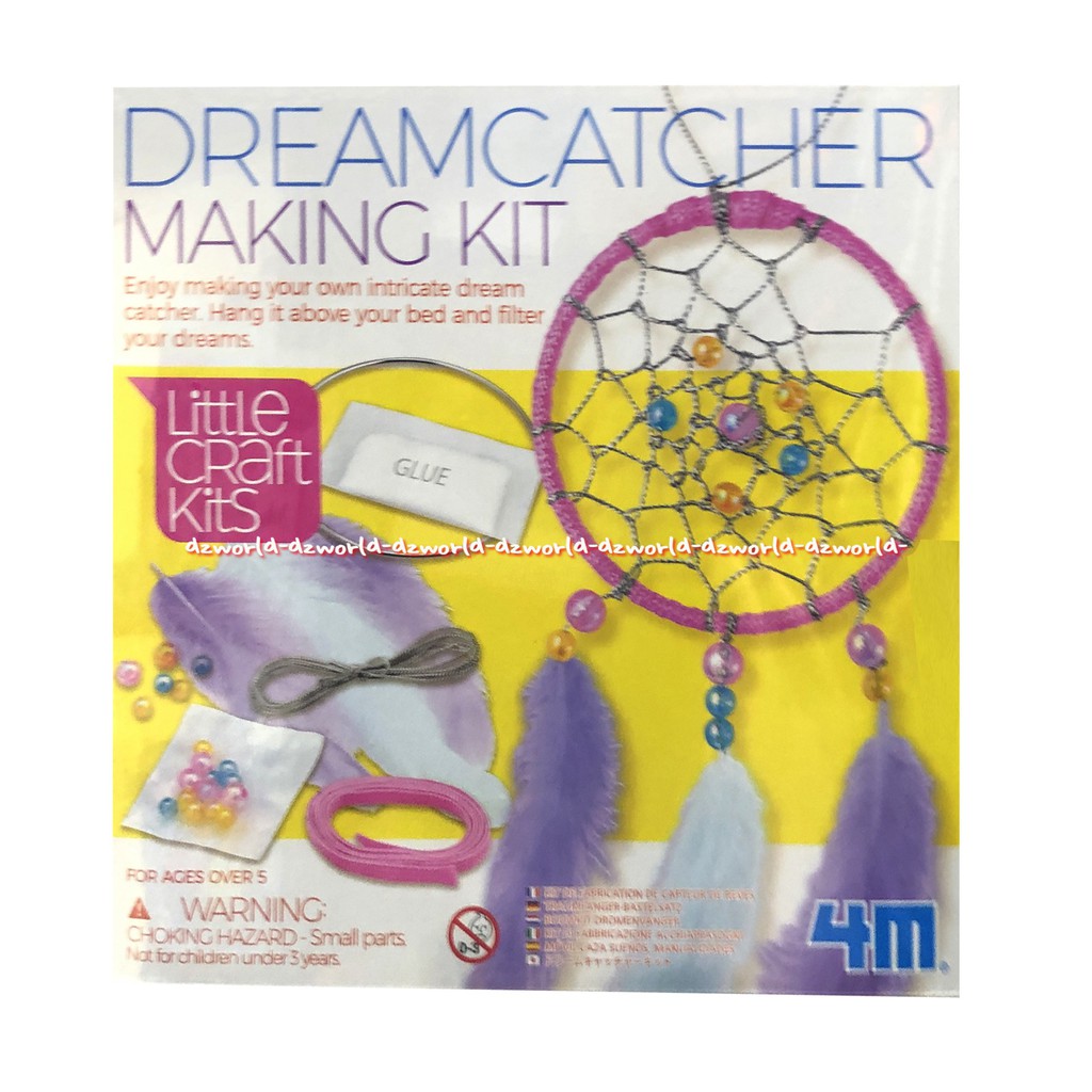 4M Dreamcatcher Making Kit Craft Kits Mainan Menghias Gantungan