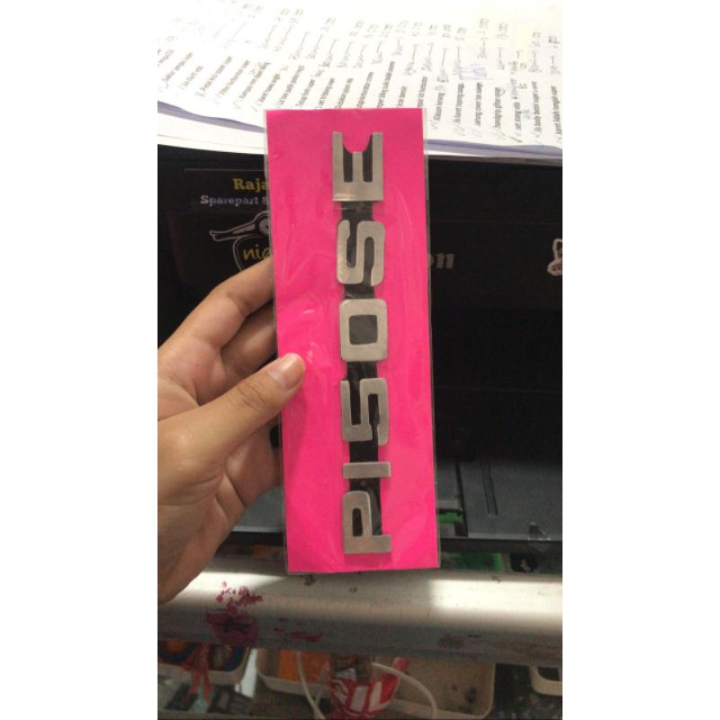 emblem tepong Vespa P 150 SE