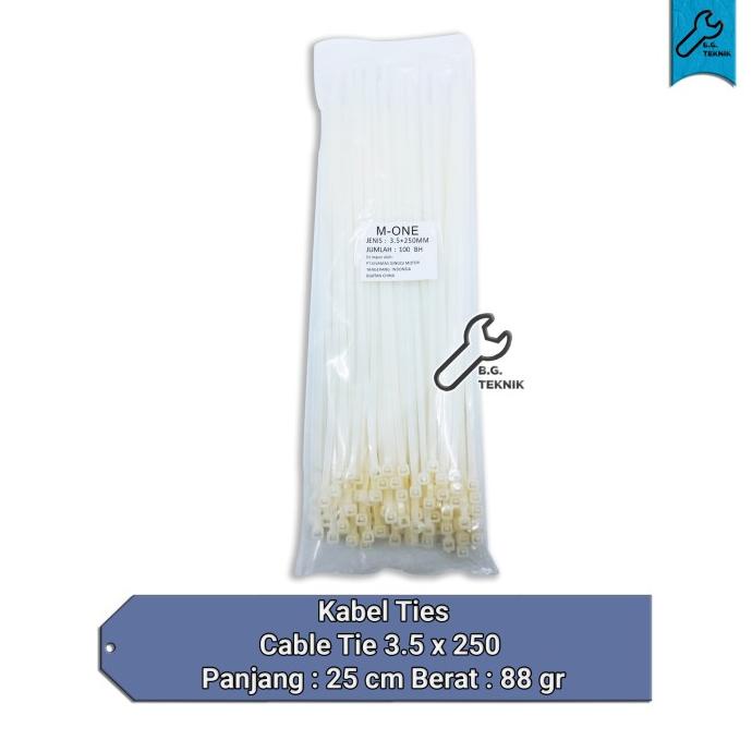 

:::::::] Kabel ties Cable tie 35x250 isi 100pcs 25cm
