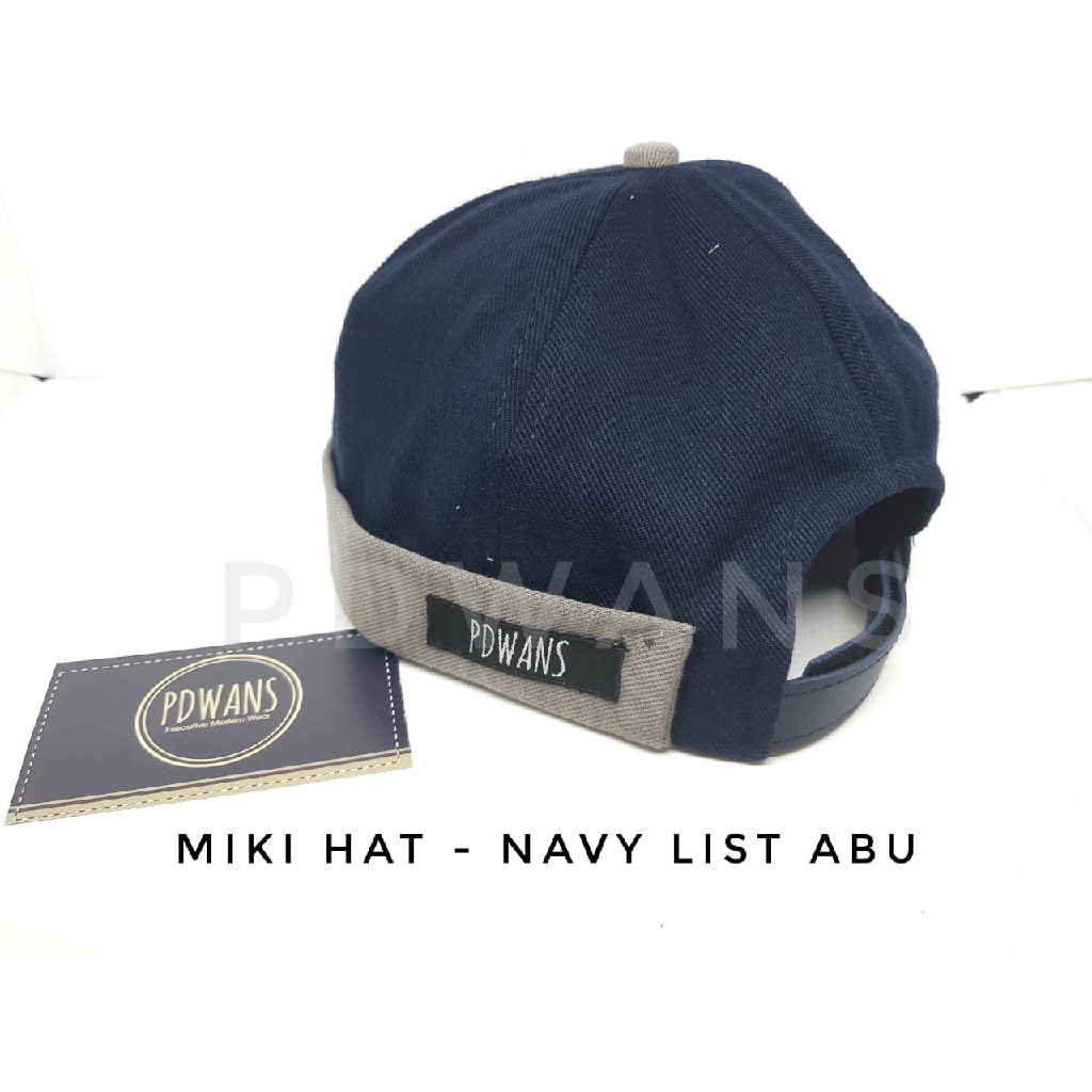 Miki Hat Peci Cap Beanie by PDWANS