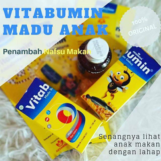 Vitabumin Madu Penambah Nafsu Makan Anak