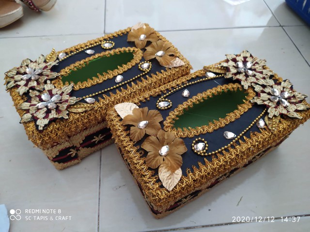 Kotak Tisu Tapis
