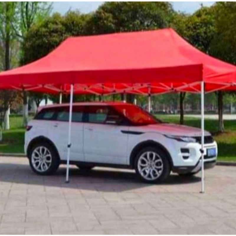 tenda lipat 3x6  premium-putih