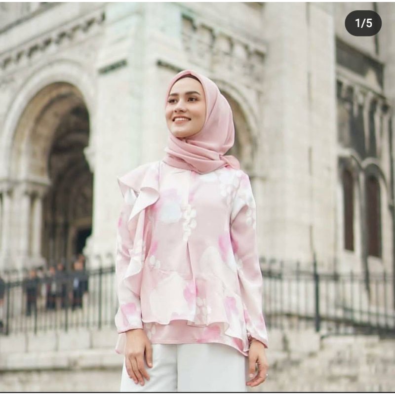 PRELOVED WEARING KLAMBY | vanilla hijab | kienka.id | heavenlight | wearingklamby