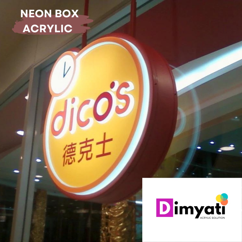 

Cetak Stiker Neon Box/Stiker Bahan Cina