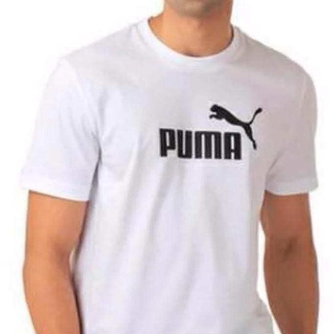 PROMO☀ kaos cowok PROMO KAOS DISTRO PUMA NIKE SUPREME CONVERSE JUST DO IT IMPORT POLOS - putih