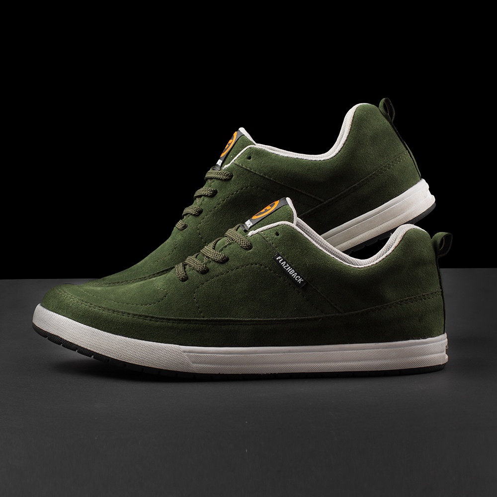 CHARLES GREEN |ManNeedMe x FLAZHBACK| Sepatu Sneakers Pria Casual Shoes ORIGINAL