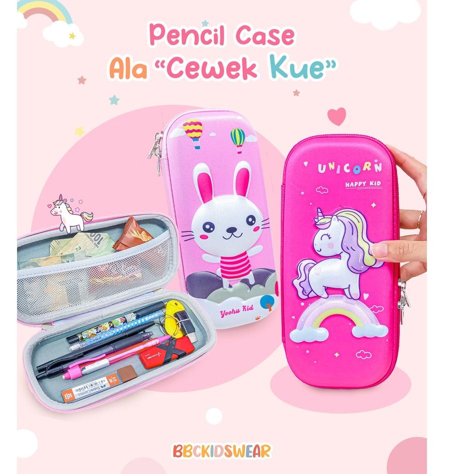 

Recomended.. BBCKIDSWEAR - Pensil Case “Cewe Kue” - Perlengkapan sekolah - Tempat Pensil Motif