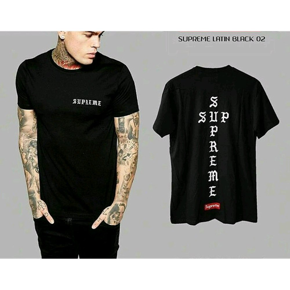 JUAL KAOS SUPREME LATIN BAJU SUPREME LATIN TSHIRT SUPREME LATIN