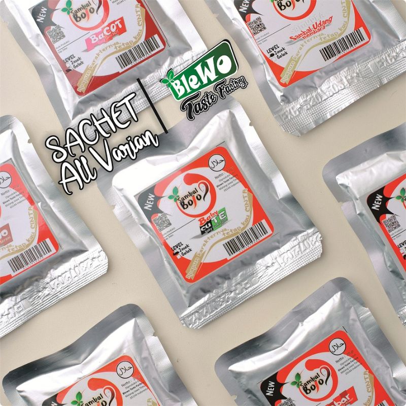 

SAMBAL BOJO sachet, SAMBAL SACHET, Sambal baby cumi, ikan ROA, paru, udang, teri medan, bawang, dll