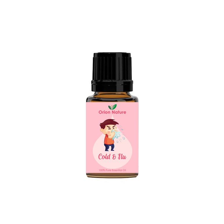 Orion Nature Cold &amp; Flu 100% Essential Oil Cough and flu Minyak Aroma Terapi Pure Therapeutic Grade