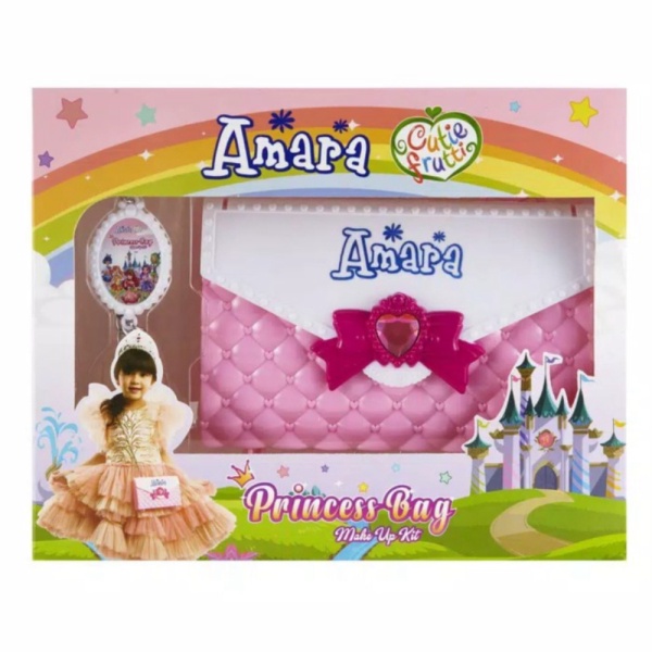

AMARA Princess Bag Make Up Kit Kosmetik Aman Anak BPOM Diskon