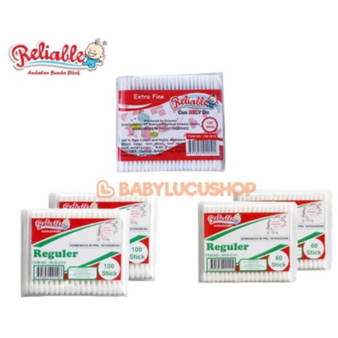 Reliable Cotton Bud Kapas Baby 125pcs Cotton Buds