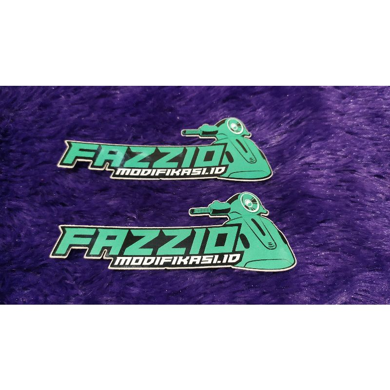 STIKER FAZZIO MODIFIKASI.ID (OFFICIAL) HARGA 2PC / Stiker fazzio modifikasi.id