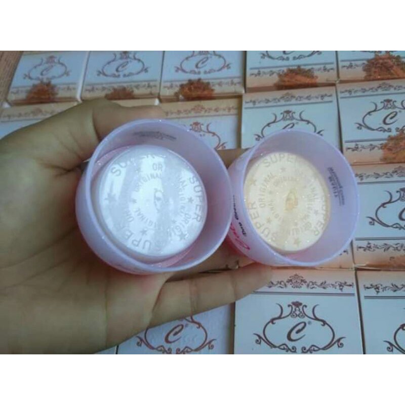 (CREAM + SABUN ) CREAM COLLAGEN ORIGINAL  + SABUN COLLAGEN 701 BPOM + free bubble warp