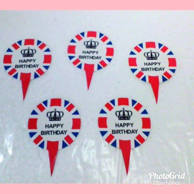 

Topper/ Hiasan Kue Murah