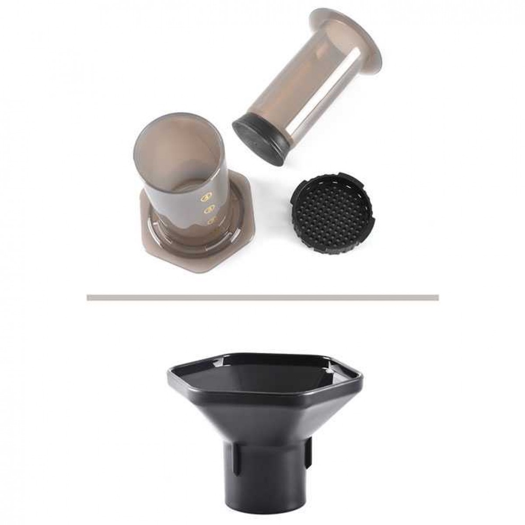 Set Pembuat Kopi Portable Travel Press Coffee Maker 350 Filter