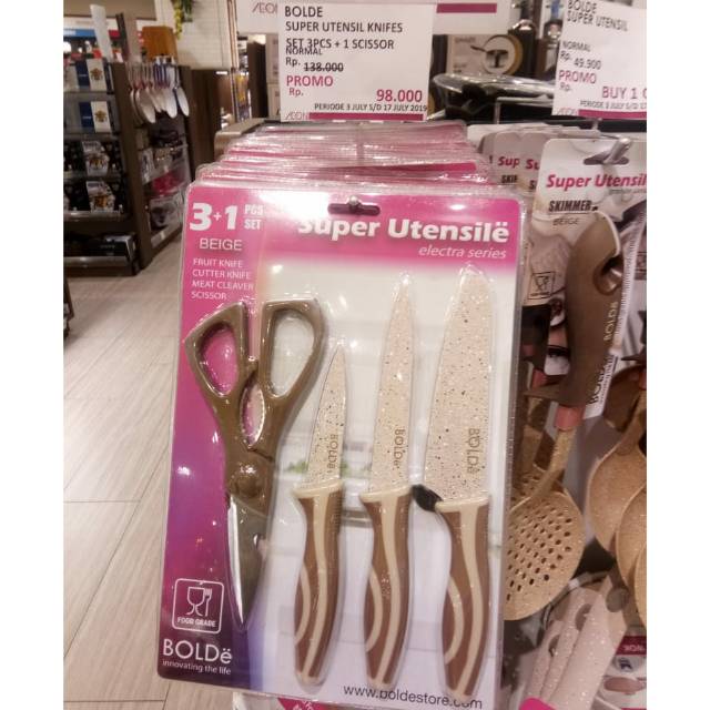 Pisau BOLDe set