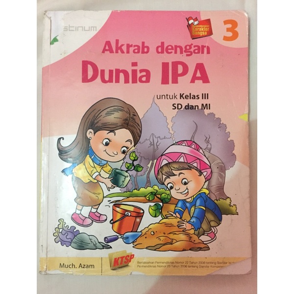 

PLATINUM - Buku Paket IPA kelas 3 SD KTSP