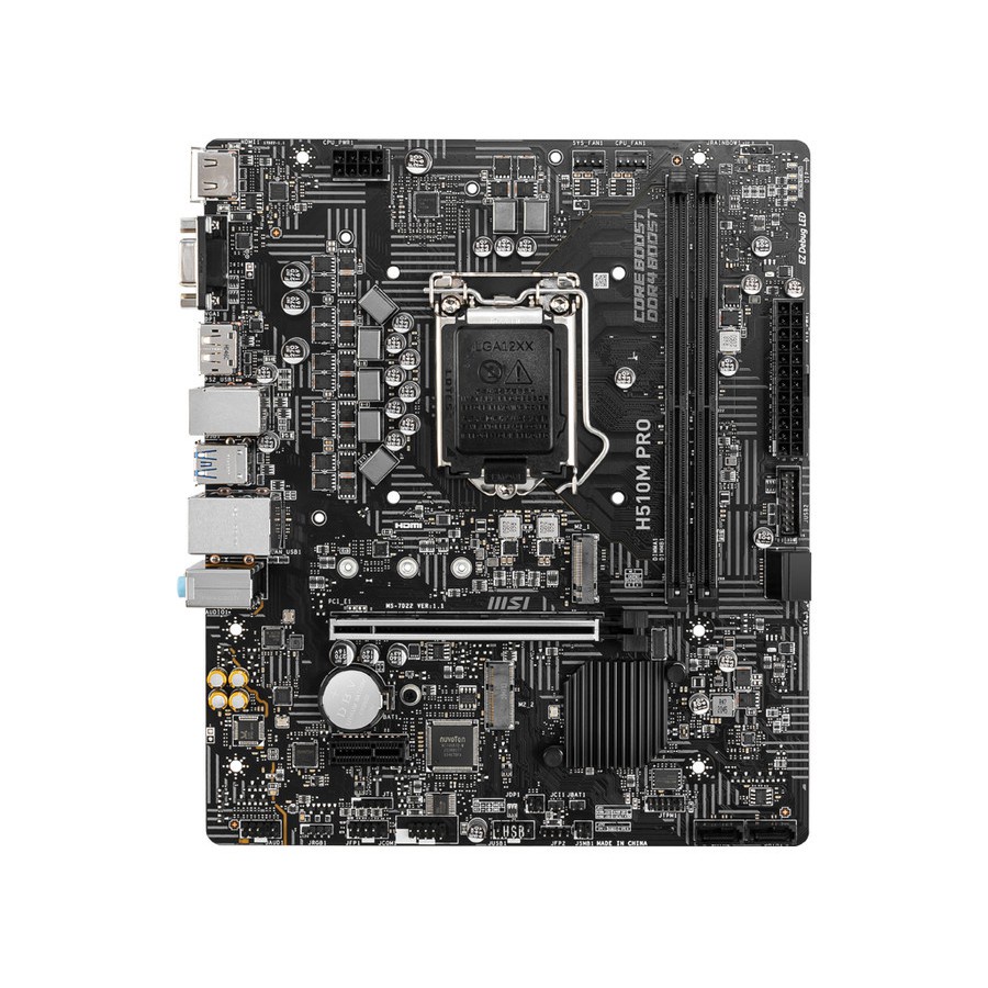 MSI H510M PRO (Intel LGA 1200, Gen 11, Gen 10) MANTUL GAN