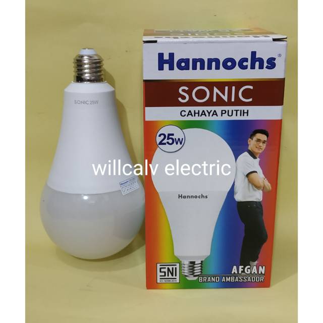 LAMPU LED HANNOCHS SONIC 25W 25WATT 25 W - LAMPU LED HANNOCH SONIC 25W 25WATT 25 W CAHAYA PUTIH