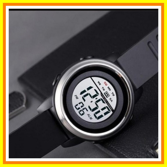 Jam Tangan Korean Style Import Anti Air Kulit Jam Digital Arloji Cowok Jam Tangan Pria Skmei Digita