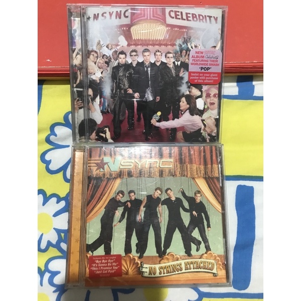 NSYNC CD ALBUM IMPORTED CELEBRITY - NO STRINGS ATTACHED ORIGINAL