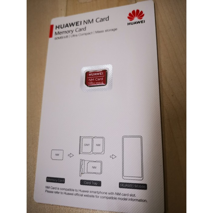 Limited Edition Kartu Memory HUAWEI Nano Memory Card 256GB P30 Pro / Mate 20 NM 256 GB Unik