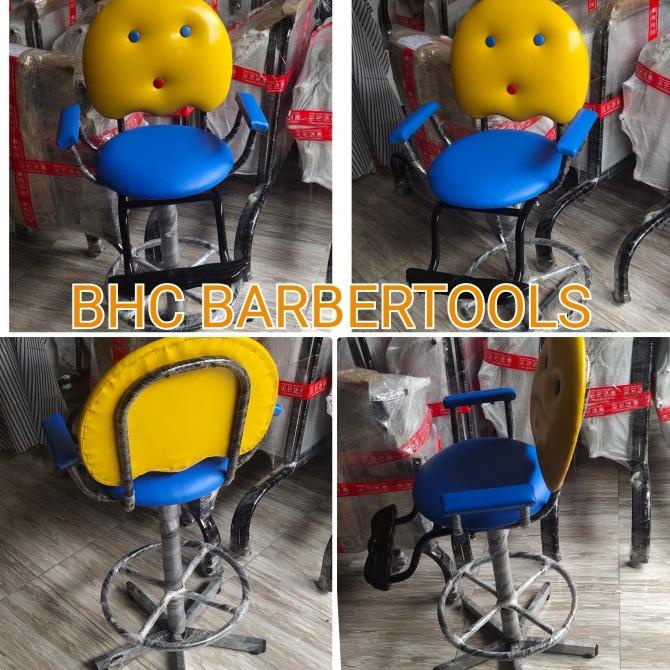 kursi salon kursi barbershop kursi pangkas rambut anak kursi anak besi stock ada