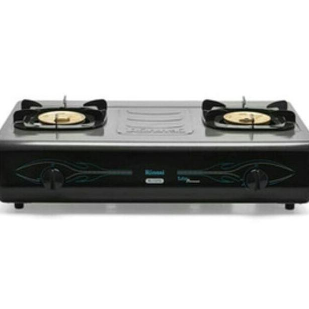 Kompor Gas 2 Tungku Rinnai Turbo RI-712 TG / RI 712 TG / RI 712 TG