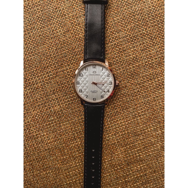 Jam tangan Charles Delon gratis kalung dan gelang (dhon store)