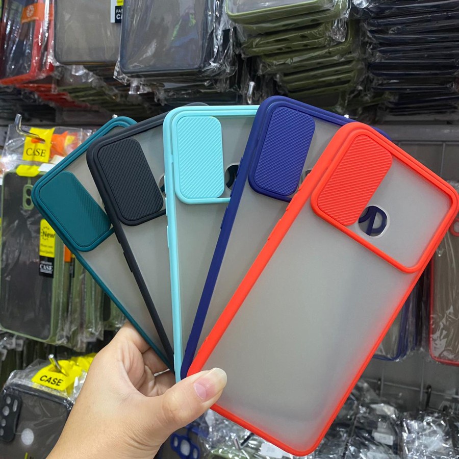 VIVO Y50 Y30 Y30i CASE SLIDE DOFF HARDCASE FUZE TRANSPARAN MATTE SLIDING CASING PROTECT CAMERA COVER PELINDUNG KAMERA