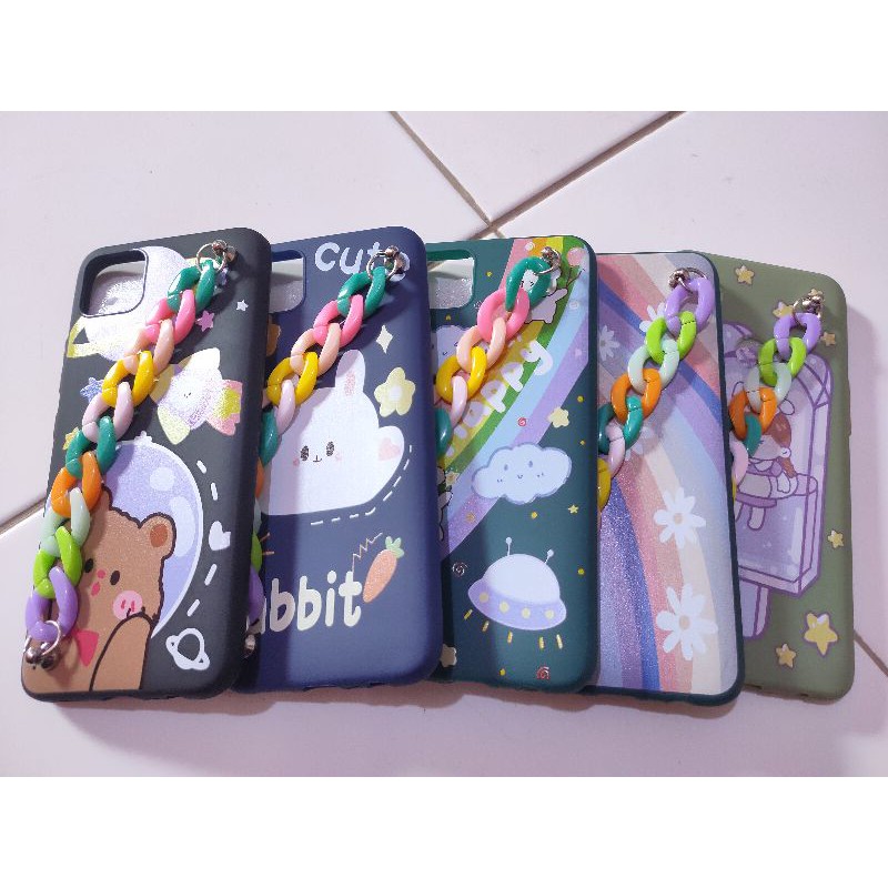 CASE RANTAI OPPO A37, F1S, A5/A9 2020, A52, A53, A3S