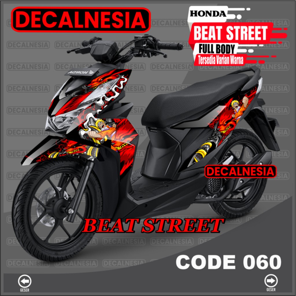 Jual Decal Beat Street 2021 Full Body Sticker Motor New 2020 Modifikasi Stiker Variasi Aksesoris 2022 Indonesia Shopee Indonesia