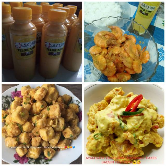 

Saos Telor Asin/ Telur Asin