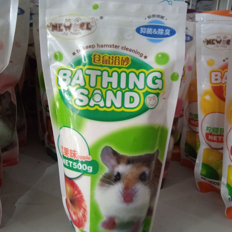 Pasir Mandi Hamster Wangi / Hamster Bathing Sand 500gr